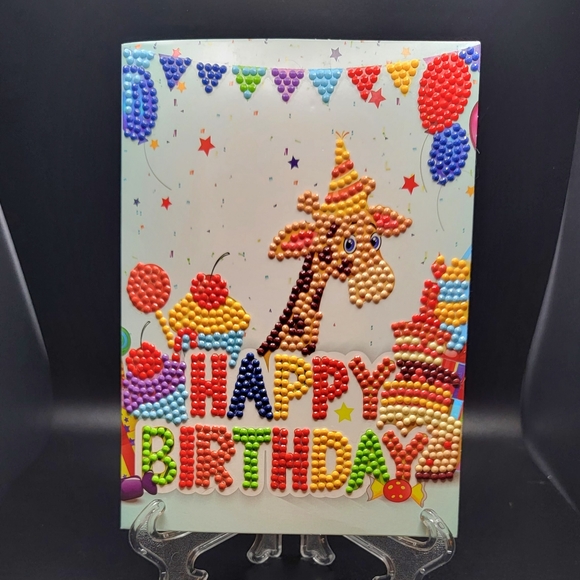 Giraffe Happy Birthday Card [2 Available] - Picture 2 of 9